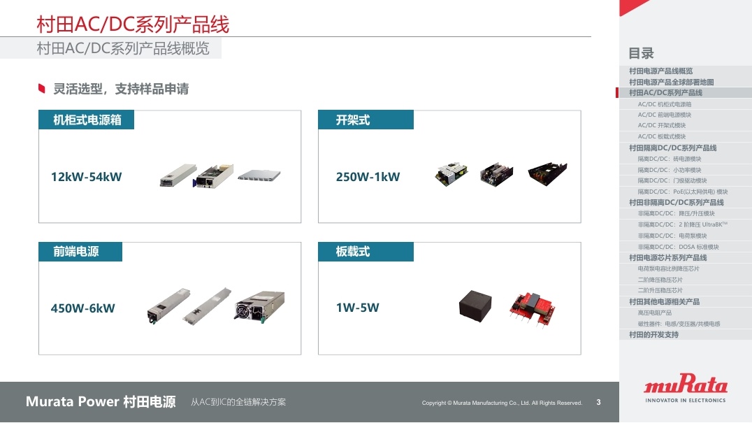 村田电源 从AC到IC的全链解决方案 inner3