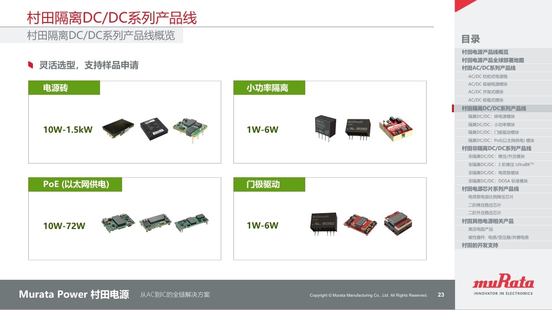 村田电源 从AC到IC的全链解决方案 inner4