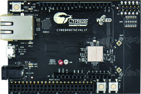 Evaluation Board Infineon CYW954907AEVAL1F for Murata Type 1PS LBWA1UZ1PS