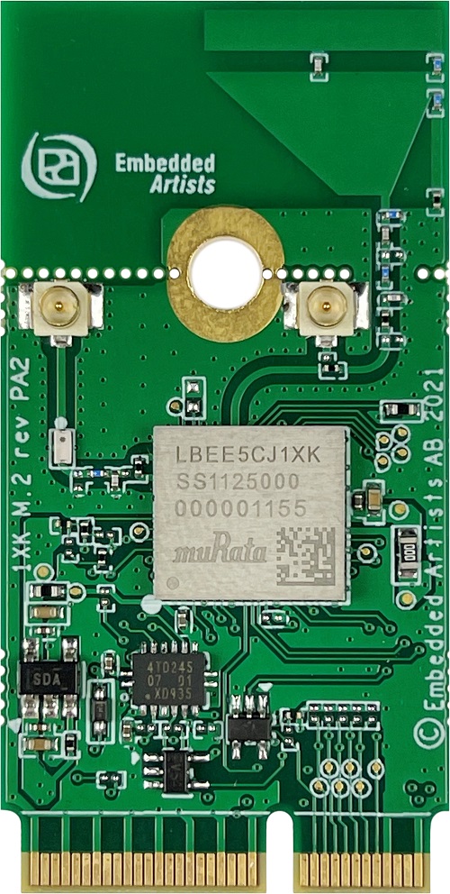 Front View of 1XK M.2 Module