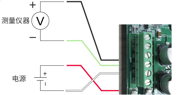 只用连接电源的图