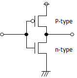 Image of C-MOS inverter